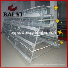 Galvanized Poultry Battery Cage For Nigeria Farm